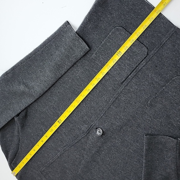 Catherine Malandrino Wool Blend Grey Cardigan Women's Size  Medium - Picture 10 of 11
